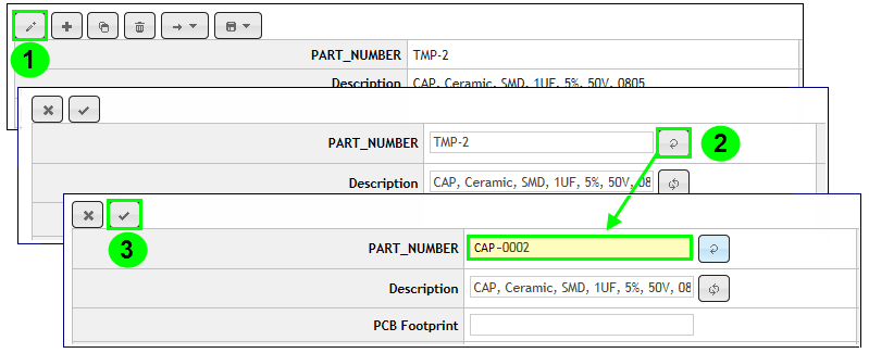 Convert From TMP Part Number To Auto-Increment Number