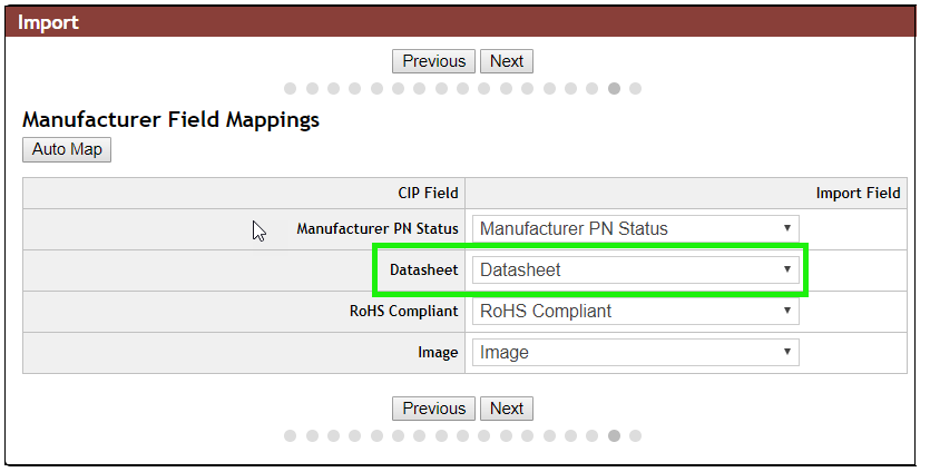 DatasheetMap