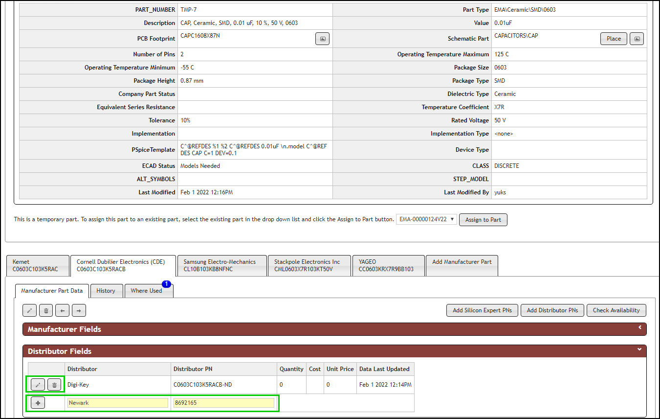 Manually Add a Distributor