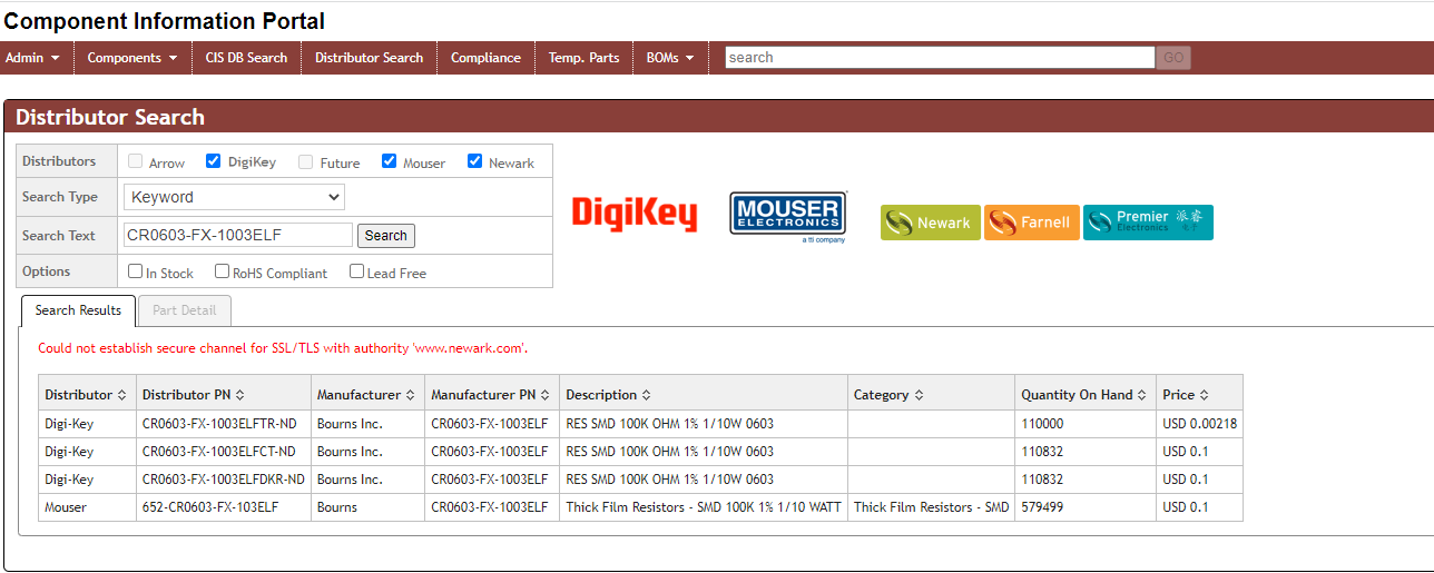 Error_Distributor_Newark_SSL-TLS