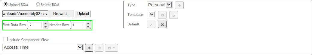 Identify First Data Row and Header Row