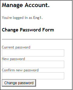 Change Password