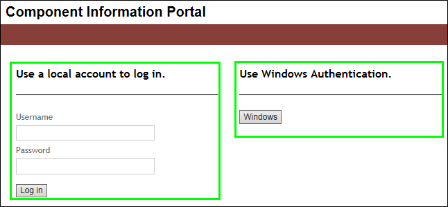 CIP User Login