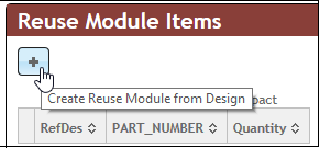 Create Reuse Module from Open Design