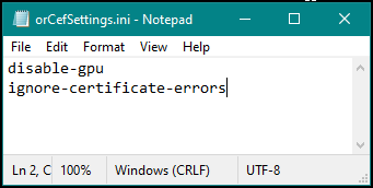 Sample_ignore_cert_update